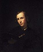 George Henry Hall Self-Portrait oil on canvas
